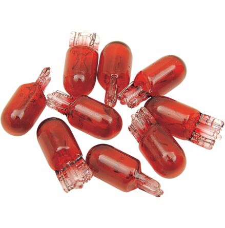 Marker Light Wedge Bulb Red 5W 12V