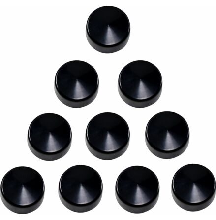 Cover Bolt 3/4 Hex Blk