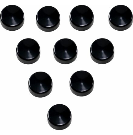 Cover Bolt 5/8 Hex Blk