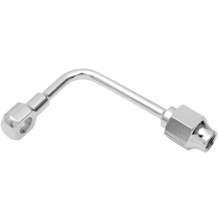 Banjo 3/8"/ 10Mm X 1/8" Long 90° W/ Brake Light Switch Mount Chrome