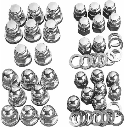 Head Bolt Set Acorn Chrome