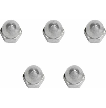 Acorn Nut Chrome 6Mm
