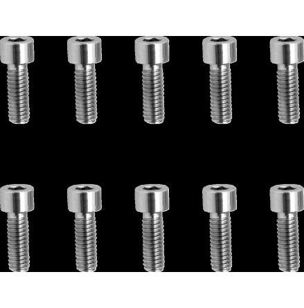 Socket-Head Bolt 8-32X0.5 Smooth Chrome