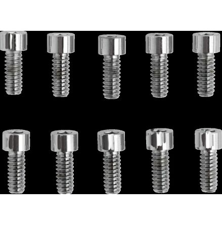 Socket-Head Bolt 10-24X0.5 Smooth Chrome
