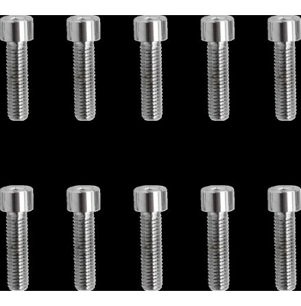 Socket-Head Bolt 10-32X0.75 Smooth Chrome
