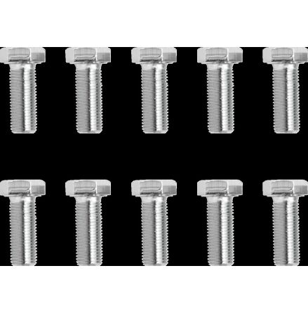 Hex-Head Bolt 3/8-24X1 Chrome