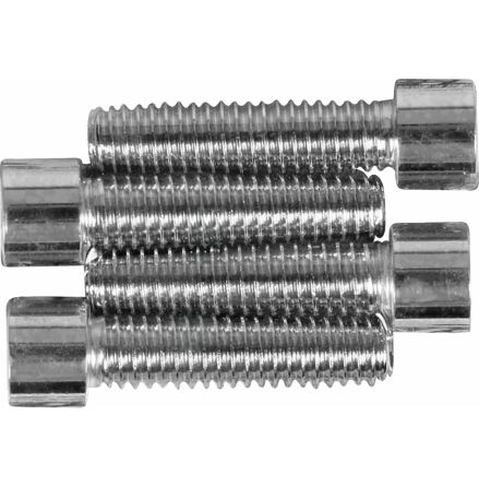 Chrome Socket-Head Handlebar Clamp Bolt Kit Smooth