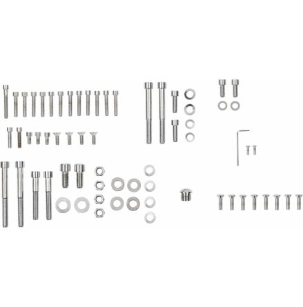 Chrome Socket-Head Motor Bolt Kit Smooth