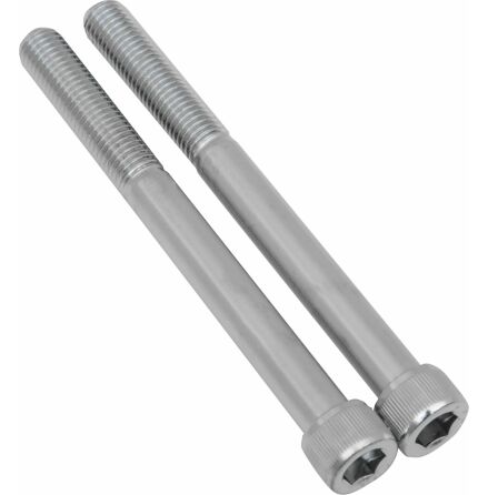 Chrome Socket-Head Generator Bolt Kit Knurled