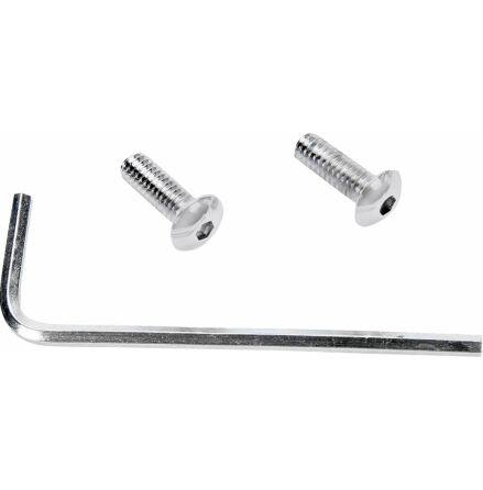 Chrome Button-Head Poin Cover Bolt Kit