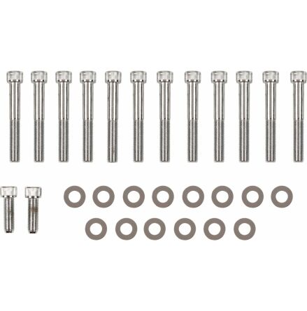 Allen-Head Rocker Box Bolt Kit Chrome