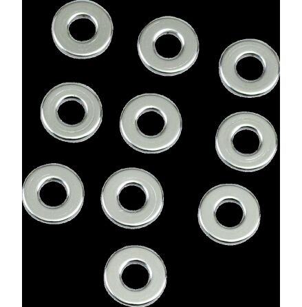 Flat Washer 0.40625&quot;I.D. 0.125&quot; Thickness Chrome