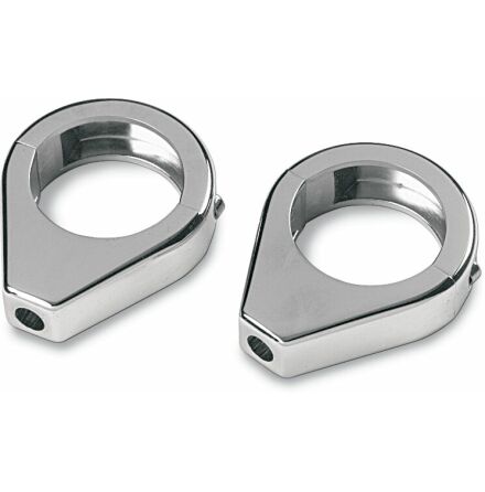 Turn Signal Fork Clamp Chrome 41Mm