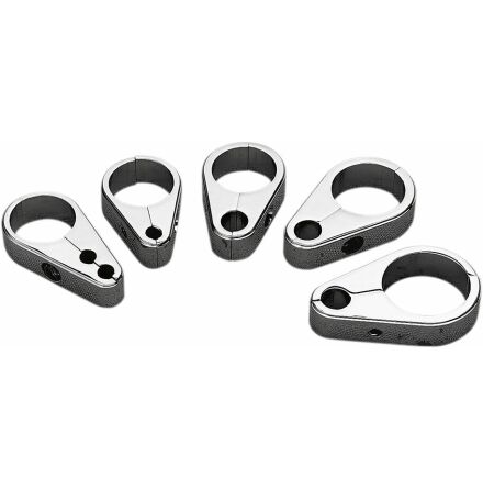 Die-Cast Cable Clamp Clutch Chrome 1"