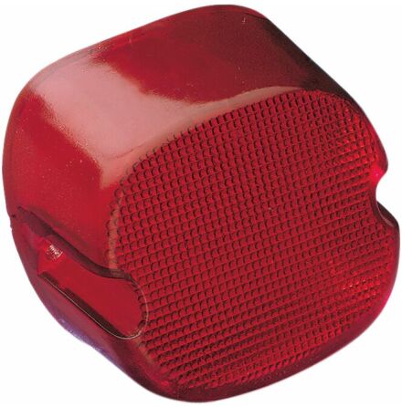 Taillight Laydown Red Lens W/ Bottom Taglight Hd 84-98