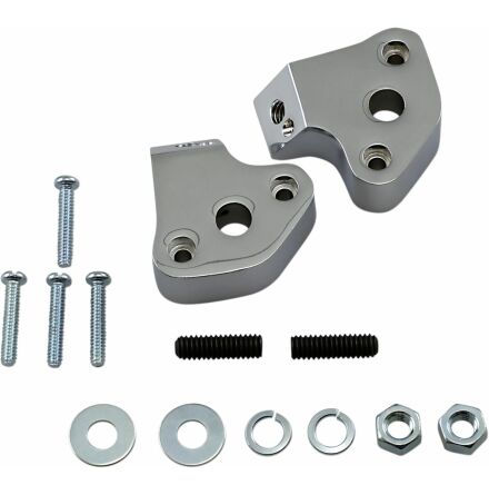 Shortie Rear Turn Signal Mounting Bracket Chrome