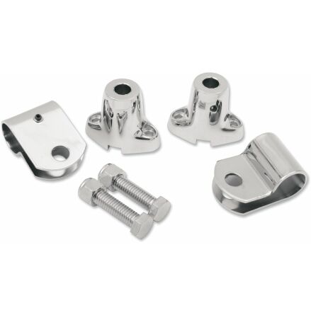 Turn Signal Mounting Bracket Kit Chrome