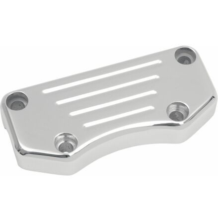 Handlebar Clamp 1.25" Buffalo Ball-Milled Chrome