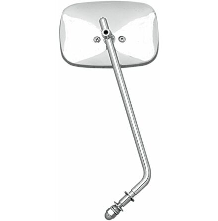 Mirror Rectangular 3.5"X5" W/ Adjustable Low Rider Stem Chrome