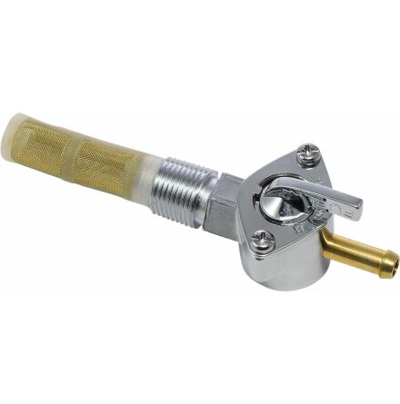 Bensinkran Late-Style Straight-Outlet Krom
