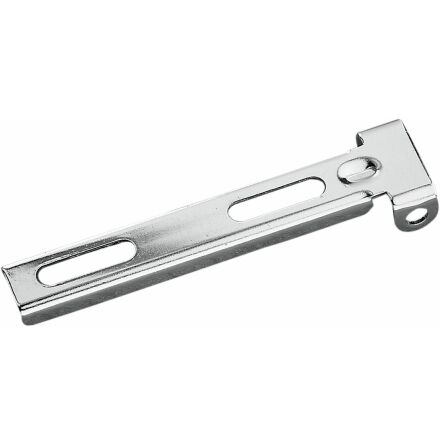 Universal Seat Hinge Bracket Square End Chrome