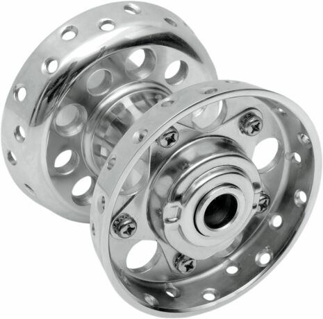 Star Hub Front/Rear With Timken-Style Bearings Chrome