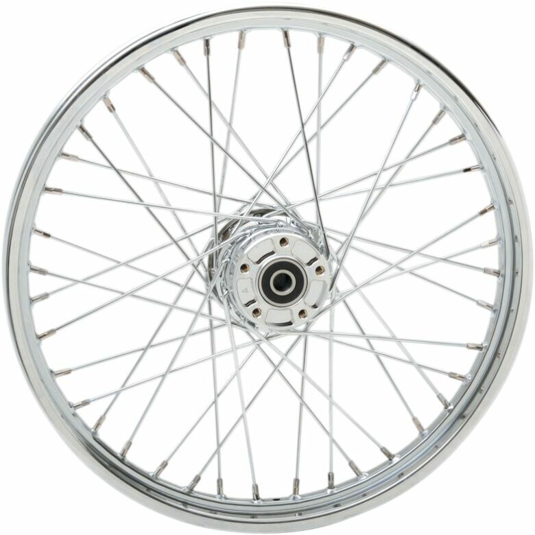 Front Wheel 21"X2 Laced Chrome