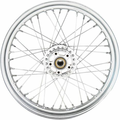 Wheel Front 40 Spoke 19" X 2.5" Chrome