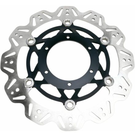 Brake Rotor Vee Series Floating Contour Wave