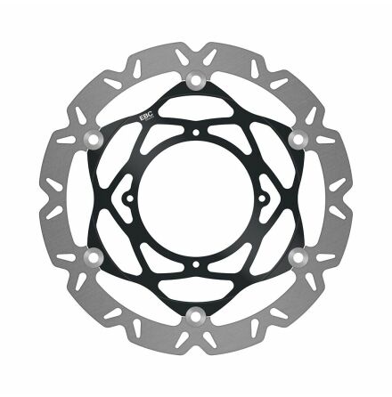 Brake Rotor Kit Supermoto Floating Contour Wave,With Caliper Bracket