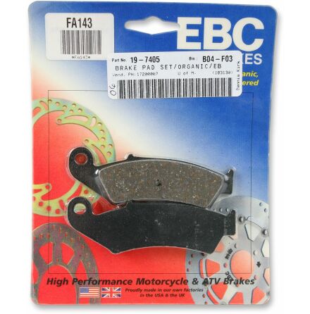Brake Pad Fa Series Organic
