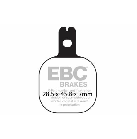Brake Pad Fa Series Organic