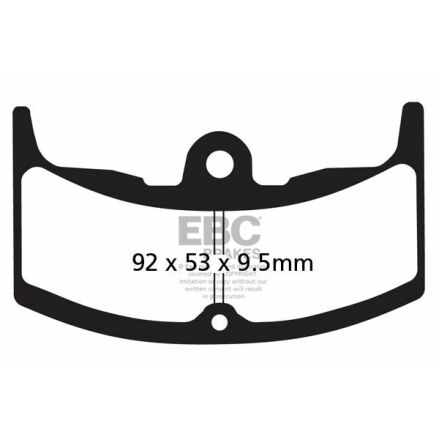 Brake Pad Fa Series Organic Street