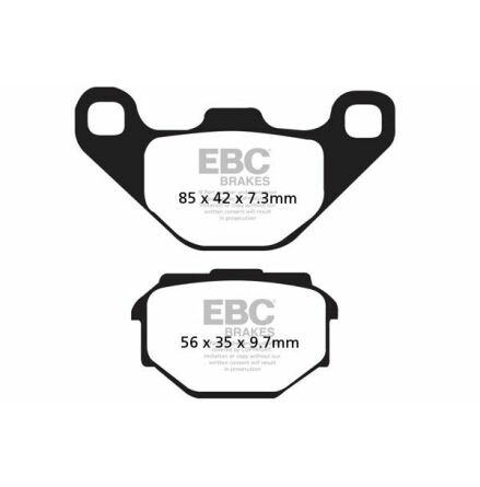 Brake Pad Sfa Series Organic Scooter