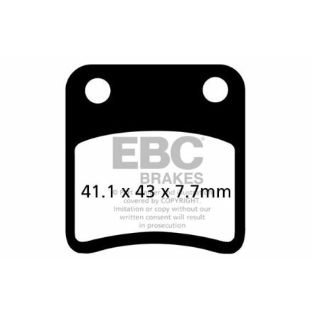Brake Pad Sfa Series Organic Scooter
