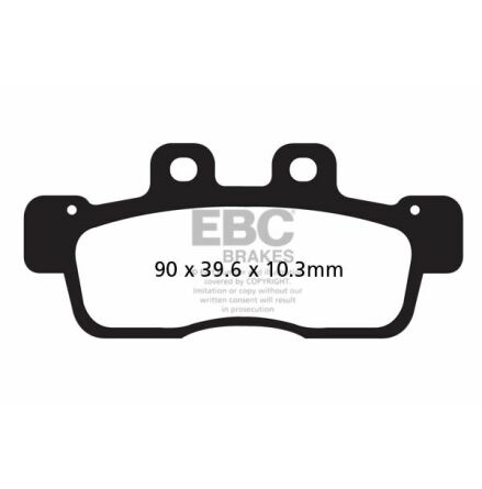 Brake Pad Sfa Series Organic Scooter