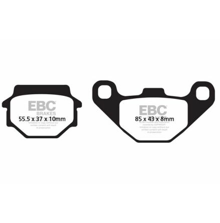 Brake Pad Sfac Series Carbon Fiber Scooter