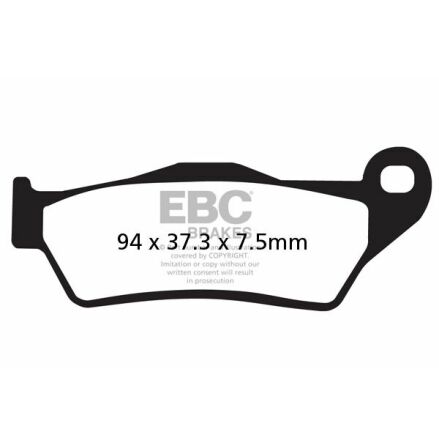 Brake Pad Sfac Series Carbon Fiber Scooter