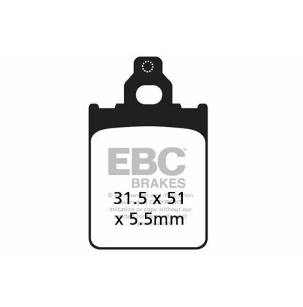 Brake Pad Sfac Series Carbon Fiber Scooter