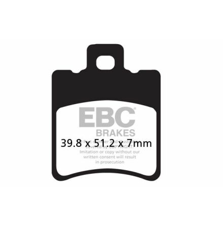 Brake Pad Sfac Series Carbon Fiber Scooter
