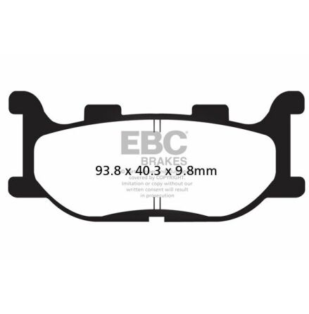 Brake Pad Sfac Series Carbon Fiber Scooter