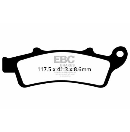 Brake Pad Sfac Series Carbon Fiber Scooter