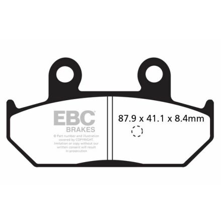 Brake Pad Sfac-Series Carbon Scooter