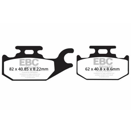 Brake Pad Sfac-Series Carbon Scooter