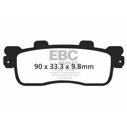 Brake Pad Sfac-Series Carbon Scooter