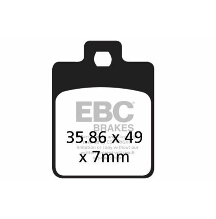 Brake Pad Sfac-Series Carbon Scooter