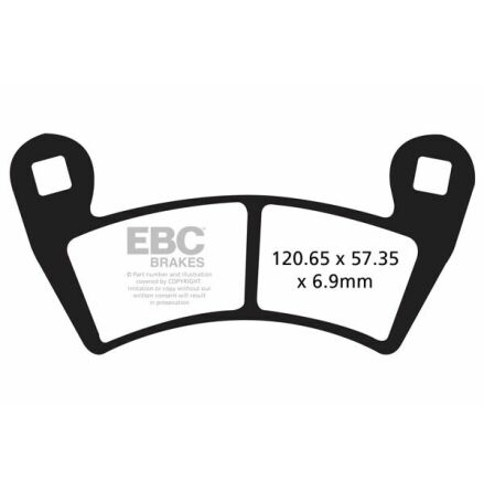 Brake Pad Fa-Tt Series Carbon Offroad