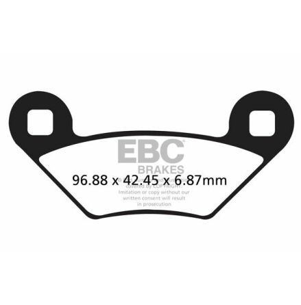 Brake Pad Fa-Tt Series Carbon Offroad