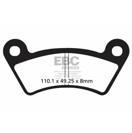 Brake Pad Fa-Tt Series Carbon Offroad