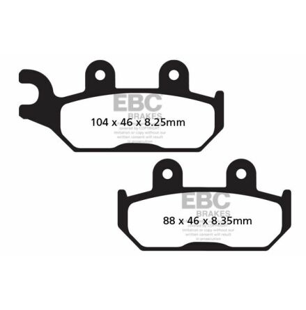 Brake Pad Fa-Tt Series Carbon Offroad
